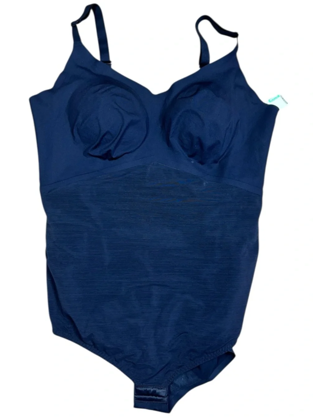 Honeylove Shaping Cami Bodysuit 3X Black Adjustable Straps